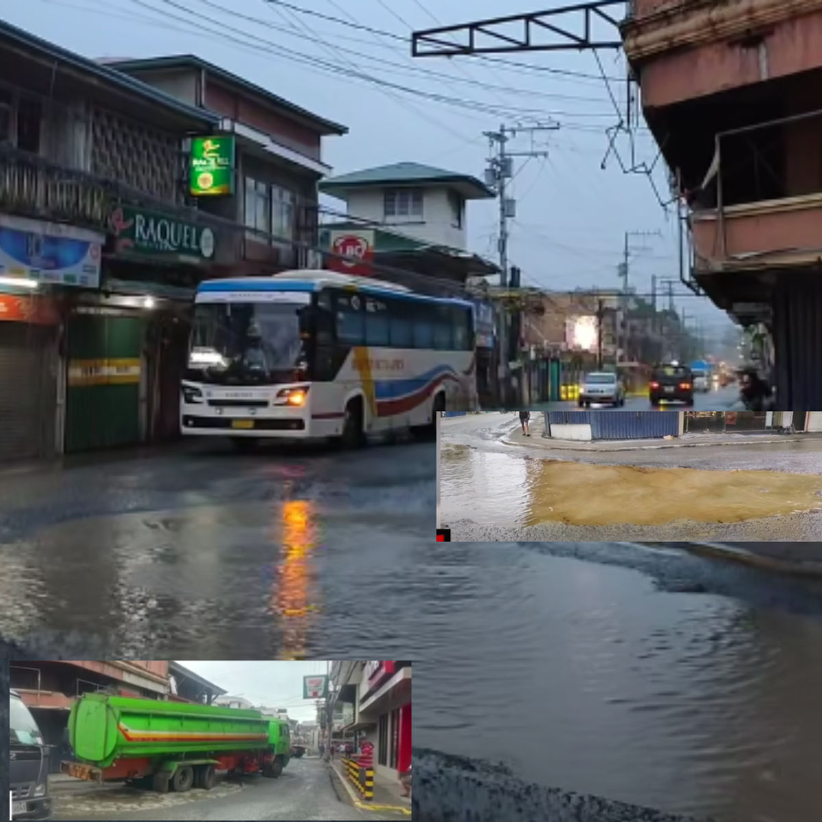 Mga motorista, umaangal sa malalalim na lubak sa Gumaca, Quezon